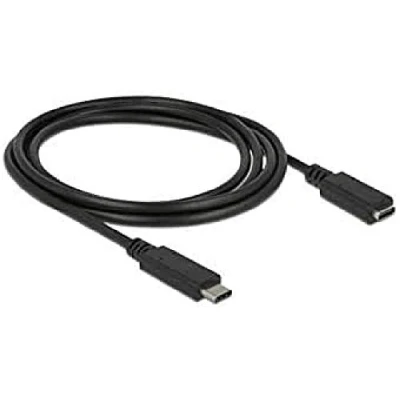 Image de DeLOCK 85534 câble USB 3.2 Gen 1 (3.1 1) 1,5 m C Noir Neuf