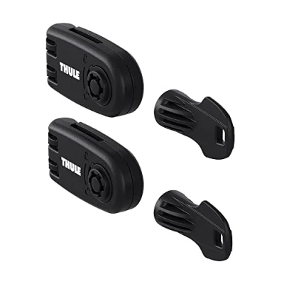 Image de Thule 986000 Cadenas et Clé pour Sangle de Maintien, Noir