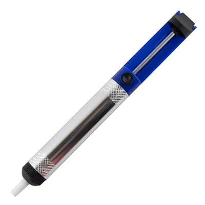 Image de SeKi 17430 Pompe à dessouder avec pointe ESD antistatique et haute puissance d&#039;aspiration Aspirateur Soudage Noir