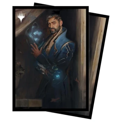 Image de Ultra Pro MTG Murders at Karlov Manor Lot de 100 pochettes Alquist Proft, Master Sleuth, protection anti reflet pour cartes à collectionner MTG, accessoire jeu taille standard