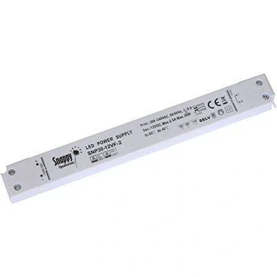 Image de Dehner Elektronik 1534664 SNP30 12VF 2 Transformateur LED à tension constante 30 W 0 2,5 A 12 V/DC Intensité non variable Mondi