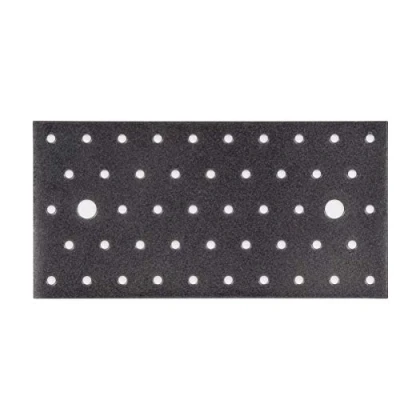 Image de Alberts 301781 DURAVIS®® Platine d&#039;assemblage couleur noir diamant, double plastification 200 x 100 2 mm