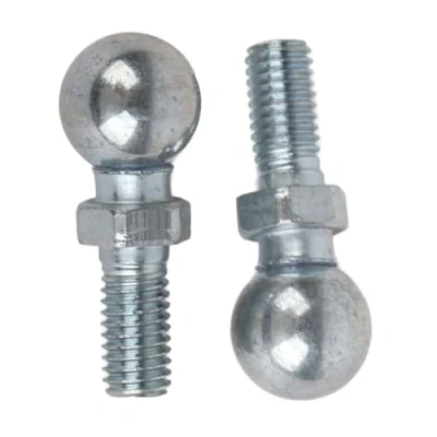 Image de balle Goujon, 2 pièces de voitures en acier inoxydable à billes Goujon M8 pour le gaz Struts terminé Bonnet