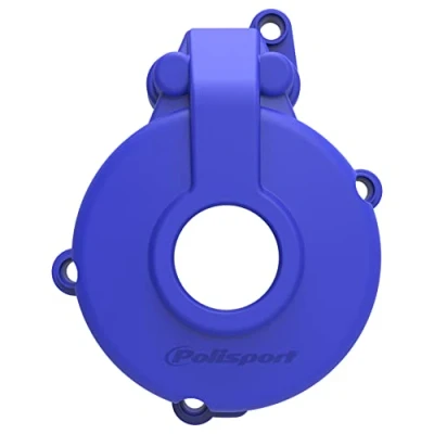 Image de POLISPORT 8467400002 Protecteur de carter d&#039;allumage en polyamide résistant aux chocs et à l&#039;abrasion compatible avec les motos Sherco couleur bleu