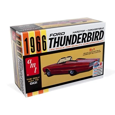 Image de AMT AMT1328/12 1/25 1966er Ford Thunderbird Hardtop Kit de modélisme Multicolore