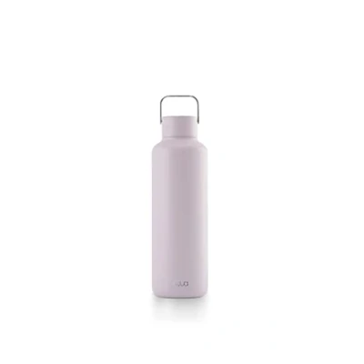 Image de EQUA Timeless Bouteille isotherme à double paroi en acier inoxydable, froide pendant 24 heures ou chaude jusqu&#039;à 12 heures, sans BPA, anti fuite, durable, multifonctionnelle (Violet, 600 ml)