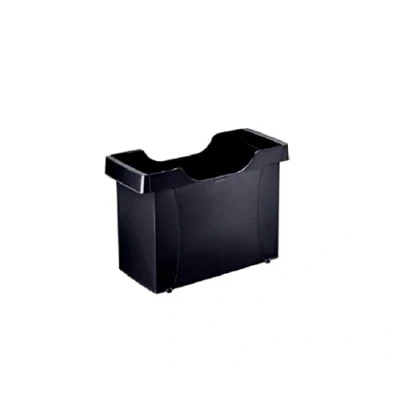 Image de Leitz Plus Bac de rangement pour dossiers suspendus Noir (Import Royaume Uni)