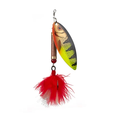 Image de Fox Rage Leaf Spinners UV Pike Maat : Perch size 3 11g