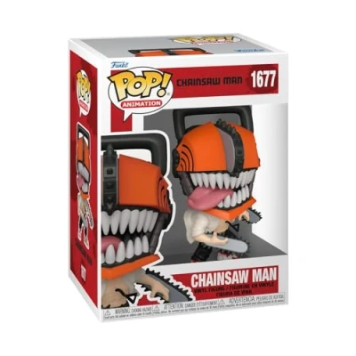 Image de Funko Pop! Animation CSM Chainsaw Man 1 Chance sur 6 D&#039;avoir Une Variante Rare Chase Sanglant Figurine en Vinyle à Collectionner Idée de Cadeau Produits Officiels Anime Fans