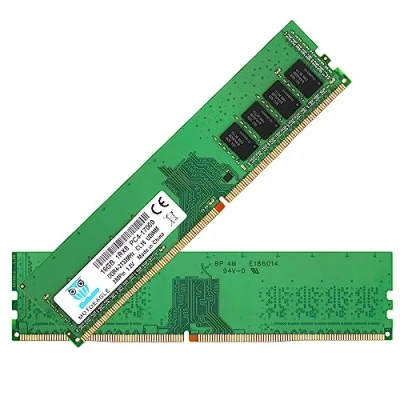 Image de MOTOEAGLE Mémoire RAM DDR4 2133 MHz UDIMM PC4 17000 (PC4 2133P) CL15 DIMM 1Rx8 Non ECC pour ordinateur de bureau, 16 Go