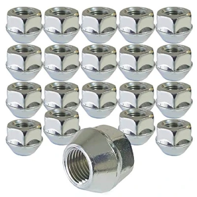 Image de TRACER 20 Écrous de Roue Coniques fermés M12 x 1,5 Compatible/remplacement pour Ford fiesta escort focus c max b cougar cosworth orion fusion mondeo, puma, kA scorpio sierra streetKA windstar consul capri granada