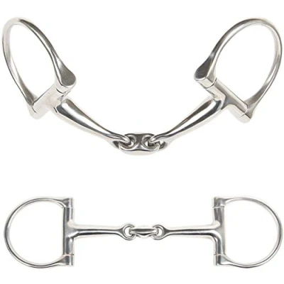 Image de Harry&#039;s Horse D bit à double articulation 14 mm 14,5 RVS