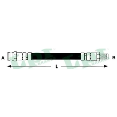 Image de LPR 6T46942 Flexible De Frein 485 F10X1
