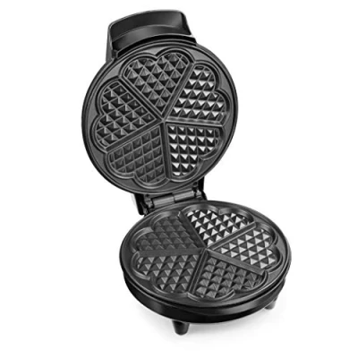Image de Tristar Moules à gaufres, Noir, Acier Inoxydable, 5 gaufres