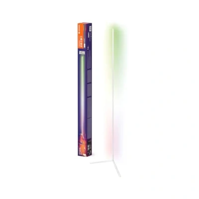 Image de LEDVANCE Lampadaire LED d&#039;angle SMART+ WIFI,200cm,blanc,20W,1710lm,blanc et couleur réglables,dimmable,fonction bricolage rythme musical,longue durée de vie, contrôlable par application,2700 6500K