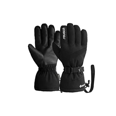 Image de Reusch Gore Tex 7701 Gants d&#039;hiver Unisexes Noir/Blanc Taille XS