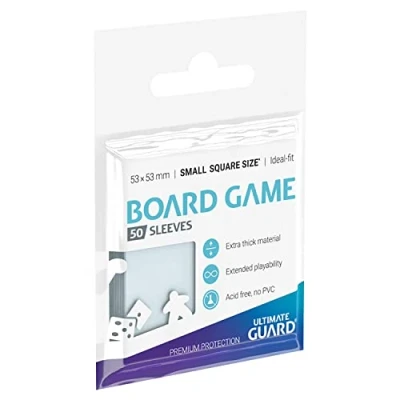 Image de Ultimate Guard Premium Soft Sleeves for Board Game Cards Small Square (50)
