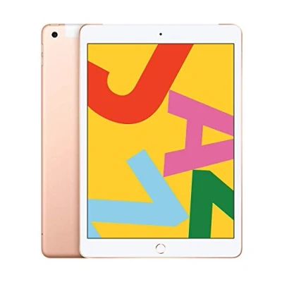 Image de 2019 Apple iPad (10,2 pouces, Wi Fi + Cellulaire, 32 Go) Or (Reconditionné)