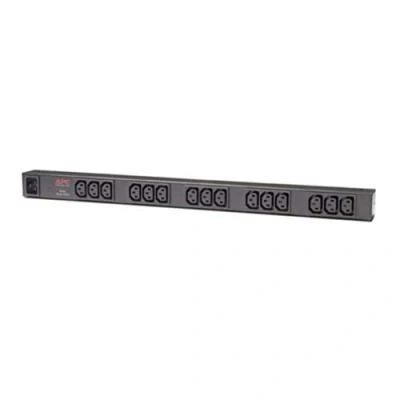 Image de APC Bandeau de prises AP9572 Distribution d&#039;alimentation (simple, zéro U, 16 A, 208/230 V, 15 Sorties C13; IEC C20)