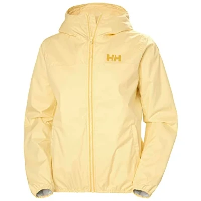 Image de Helly Hansen W Belfast Ii Packable Jacket Yellow Cream Womens XS
