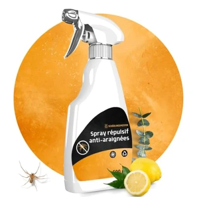 Image de Spray Répulsif araignées 500 ml Protection avec Eucalyptus &amp; Extrait de Chrysanthème Anti contre les Éloigne Fabriqué en Allemagne
