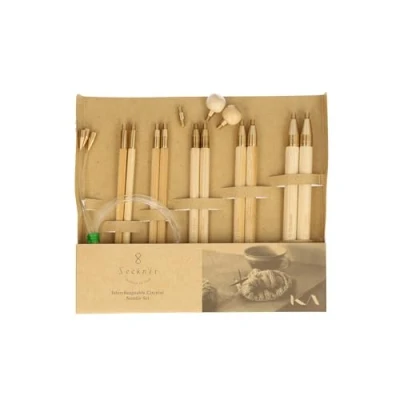Image de Seeknit Shirotake (taille L) Ensemble d&#039;aiguille circulaire interchangeable 1 pièce