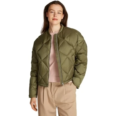 Image de Tommy Hilfiger Casual Doudoune, Femme, Taille: XXL, Utility olive