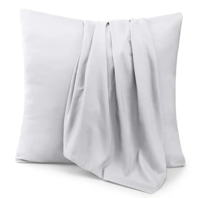 Image de Utopia Bedding Taies d&#039;oreiller 65 x cm Lot de 2 en Microfibre Polyester brossé avec Fermeture par enveloppe Blanc