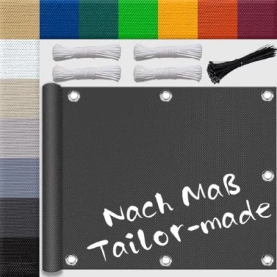 Image de Voile d&#039;ombrage rectangulaire voiles Toile Ombrage d’ombrage Rectangle imperméable ajourée pour Potager Serre terrasse Patio Jardin 2x2 2x3 3x3 4x3 4x4 6x4 5x5m