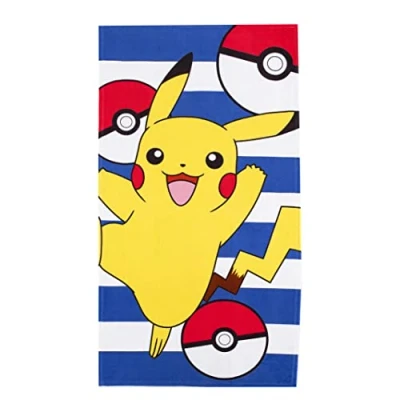 Image de Northwest Serviette de Plage, 76,2 x 152,4 cm, Pokemon Beach Pika