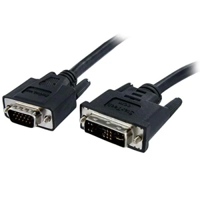 Image de StarTech.com Câble écran DVI vers VGA A (M) HD15 5m Cordon (DVIVGAMM5M)