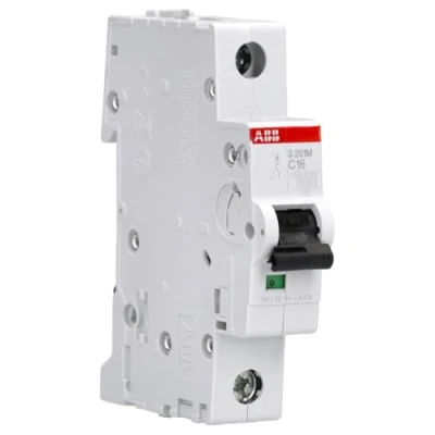Image de ABB 2 cds271001r0164 Système Pro M Compact Disjoncteur miniature, pôle unique, Type C, 16 A Courant nominal, 88 mm H x 17,5 W 69 D