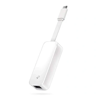 Image de TP Link Adaptateur USB C vers Ethernet Gigabit UE300C, RJ45 Réseau 1Gbps, Compatible avec Windows 11, MacOS, Chrome OS, Linux, MacBook Pro Air M2 M1 2022, iPad Air, Surface Go, Galaxy S22 Ultra