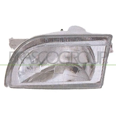Image de PRASCO FD9064804 Phares gauche H4 pour circulation à droite sans commande correcteur de site projecteur