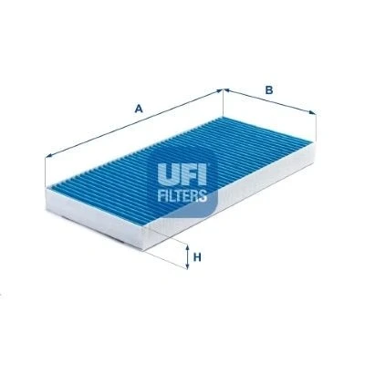 Image de UFI 34.396.00 Filtre d&#039;habitacle avec effet antibactérien 244 143 32 TESLA: Model 3, Y