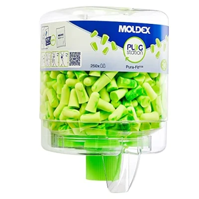 Image de Moldex 7725 Pura Fit Lot de 250 Paires Bouchons d’oreilles SNR 36dB en distributeur MoldexStation