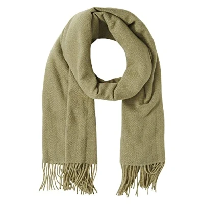 Image de PIECES PCKIAL New Long Scarf Noos BC Écharpe, Vert Lichen, Taille Unique Femmes