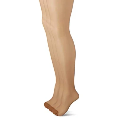 Image de DIM Collant Femme Sublim Voile Brillant &amp; Transparent x3, Gazelle, XL