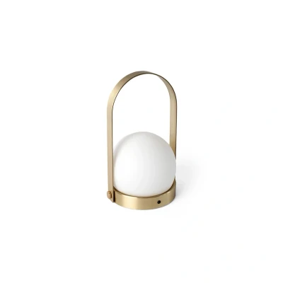 Image de Audo Copenhagen Carrie lampe déco LED rechargeable, laiton