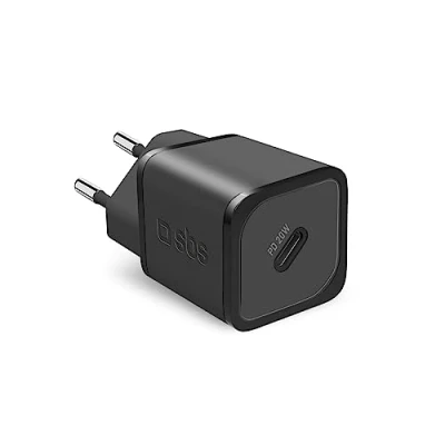 Image de SBS TETRGAN1C20K chargeur d&#039;appareils mobiles Écouteurs, Haut parleur portable, Smartphone, Smartwatch, Tablette Bleu Secteur Charge rapide Intérieure Neuf