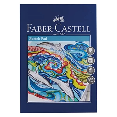 Image de Faber Castell Creative Studio, bloc notes, A4, 100 g, 50 feuilles