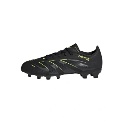 Image de adidas Performance Predator League Unisex Chaussures de foot à crampons pour enfants, Taille: 34, Core black/carbon/lucid lemon Matière synthétique