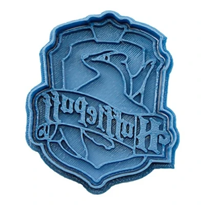 Image de Cuticuter Hufflepuff Harry Potter Coupe de Biscuit, Bleu, 8 x 7 1.5 cm