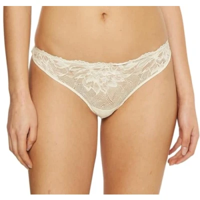 Image de Calvin Klein Underwear Thong String, Femme, Taille: Medium, Ivory