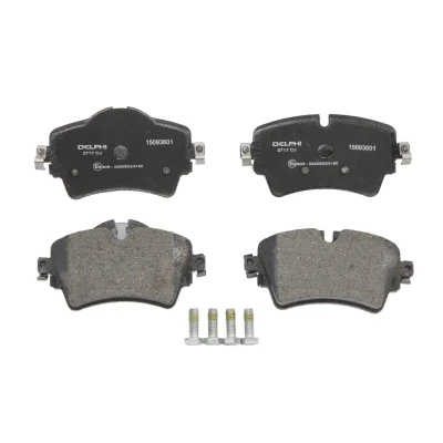 Image de DELPHI LP2717 Jeu de plaquettes frein préparé pour indicateur d&#039;usure avec tôle anti bruit accessoires BMW: X3, 2 Active Tourer, Gran Tourer