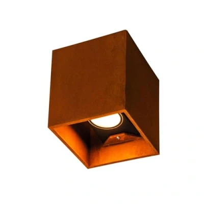 Image de SLV Applique murale RUSTY® UP/DOWN WL/éclairage pour murs, chemins, entrées, spot LED extérieur, lampe de jardin / IP65 14 W 548 lm Rouille