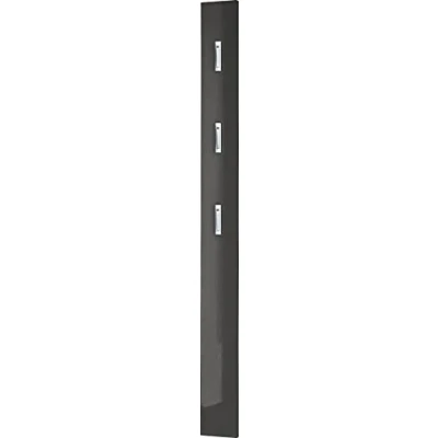 Image de Germania Vestiaire Ouvert 3255 547, avec Trois patères dépliables en métal, Graphite Brillant, Anthracite, 15 x 170 3 cm