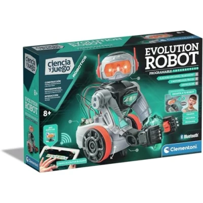 Image de Clementoni Evolution Robot 2.0 55512 à Monter et Jouer avec Application dédiée, robotique pour Enfants partir de 8 Ans