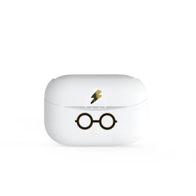 Image de OTL Technologies Ecouteurs sans Fil Bluetooth V5.0 pour Enfant Harry Potter Glasses avec boîtier de Chargement. Blanc