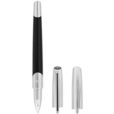 Image de S.T. Dupont Défi Millenium Stylo roller Argenté/noir